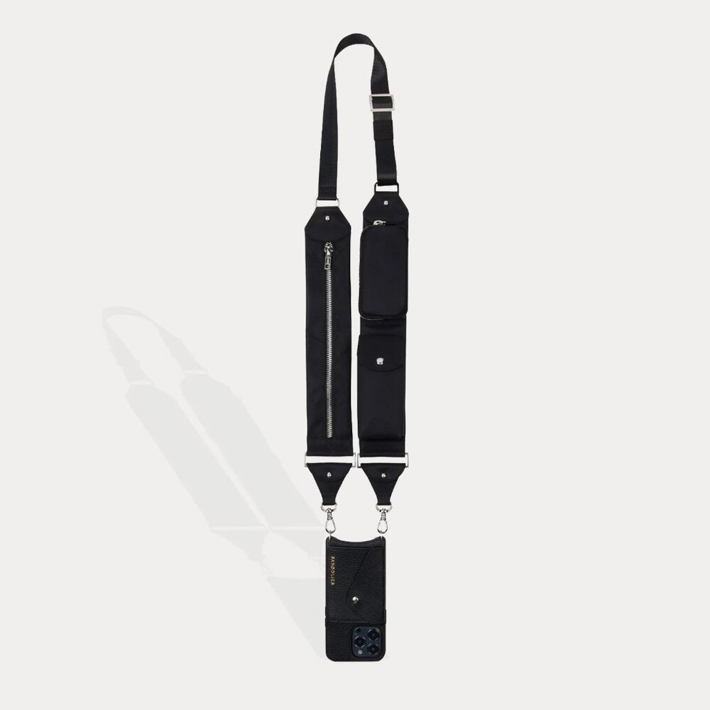 SOLD OUT Style! Like NEW Bandolier Billie Nylon Strap iPhone 13 Pro w/ Bonuses! - Picture 3 of 10